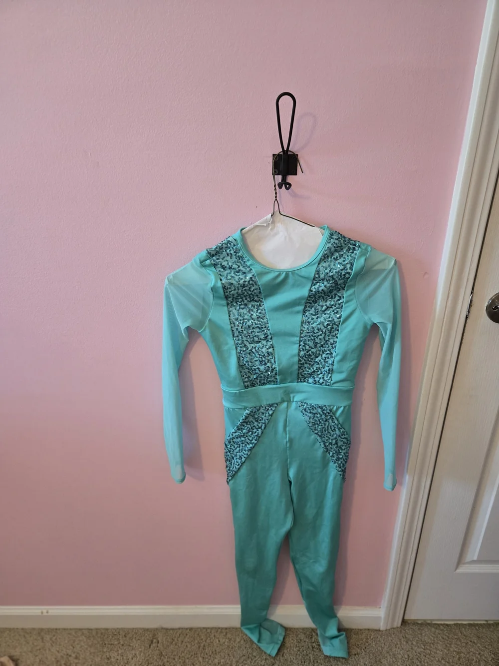 Teal ACRO dance costume